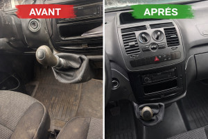 Photo de galerie - Nettoyage premium de cet utilitaire 