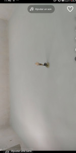 Photo de galerie - Nettoyage et mise en peinture du plafond