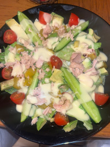 Photo de galerie - Bonne salade qu’une dame adorer