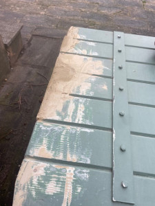 Photo de galerie - Réparation volet