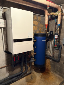 Photo de galerie - Installation Pompe à chaleur Panasonic 9 kw R290