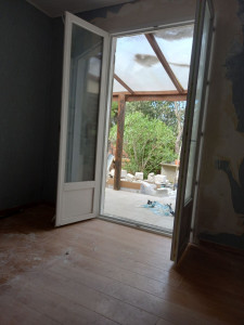 Photo de galerie - Pose port pvc.