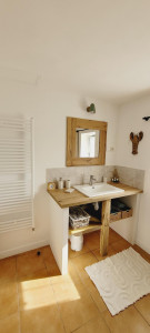 Photo de galerie - Création complète d'un meuble/lavabo de salle de bain 