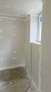 Photo de galerie - Apres la pose placo fermée 