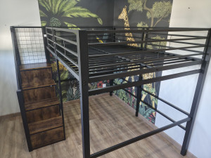 Photo de galerie - Montage d’un lit mezzanine 