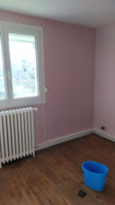 Photo de galerie - Pose de papier peint