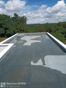 Photo de galerie - étanchéité toit plat du garage FINI ! 