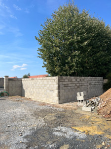 Photo de galerie - Muret de clôture 