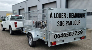 Photo de galerie - Location remorque 30 € par jour