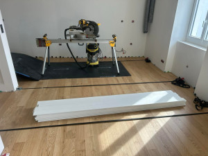 Photo de galerie - Pose de parquet - Revêtement de sol