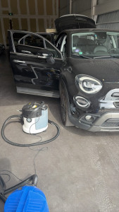 Photo de galerie - Nettoyage d’une Fiat 500X 