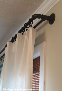 Photo de galerie - Tringles rideaux 