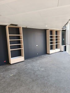 Photo de galerie - Mise en place d'une bibliothèque 