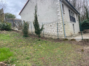 Photo de galerie - Pose de clôture semi-rigide