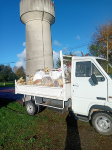 Photo de galerie - Voyage decheterie gravats / vegetaux /  vide maison 