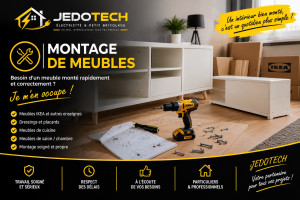 Photo de galerie - Montage de meuble avec refonte de parquet 