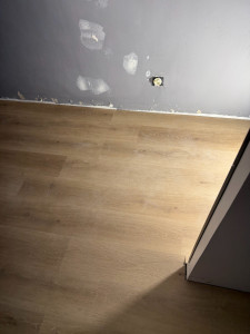 Photo de galerie - Pose de parquet - Revêtement de sol