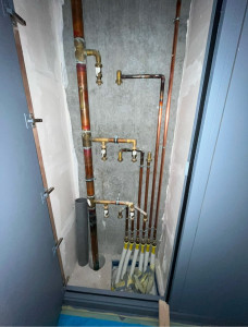 Photo de galerie - Réalisation de départ après compteur gaz 