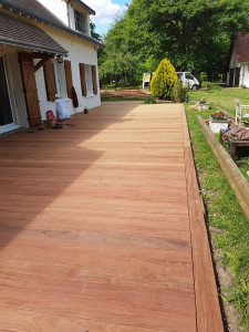 Photo de galerie - Réalisation terrasse bois
