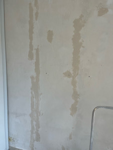 Photo de galerie - Réfection des murs 