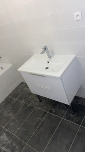 Photo de galerie - Lavabo meuble vasque 