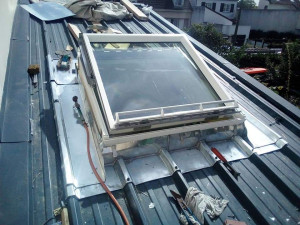 Photo de galerie - Rehausse de velux 