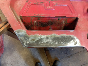 Photo de galerie - Réparation de pièces métallique 