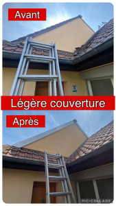 Photo de galerie - Rénovation d’une rive en tuile transformer en zinc 