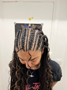 Photo de galerie - Fulani Knotless braids 