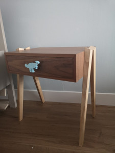 Photo de galerie - Table de chevet sur mesure 