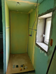 Photo de galerie - Ossature métallique pose placo 