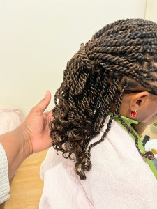 Photo de galerie - Magnifique twists + fulani braids