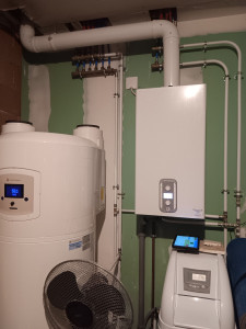 Photo de galerie - Entretien ballon thermodynamique et chaudière 