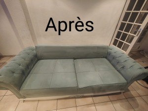 Photo de galerie - Canapé après le nettoyage 