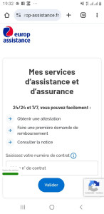 Photo de galerie - Création du portail de déclaration de sinistre pour Europ Assistance 