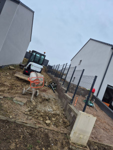 Photo de galerie - Muret et clôture varize 