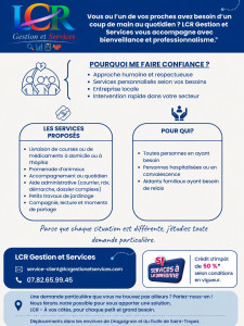 Photo de galerie - Flyers des prestations