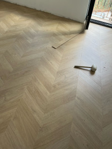 Photo de galerie - Pose de parquet - Revêtement de sol