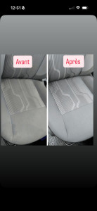 Photo de galerie - Lavage auto intérieur avec shampoings des sièges 