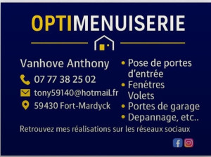 Photo de galerie - Menuisier 