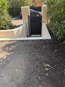 Photo de galerie - Création d’une entrée