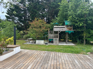 Photo de galerie - Construction cabane/balançoire 