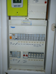 Photo de galerie - Changement de tableau disjoncteur. 