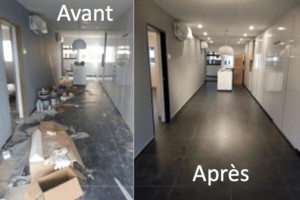 Photo de galerie - Nettoyage après travaux 