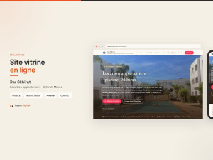 Photo de galerie - Site web pour location de logement