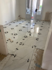 Photo de galerie - Pose carrelage 
