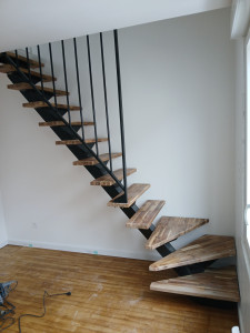 Photo de galerie - Escalier sur mesure 