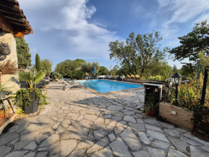 Photo de galerie - Dallage de piscine 