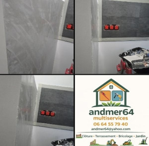 Photo de galerie - Finition de l’enduit avant peinture