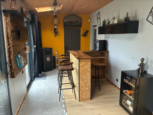 Photo de galerie - Création d un bar industriel 